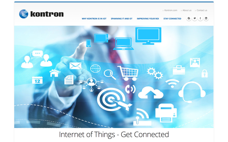 Kontron launches new IoT microsite