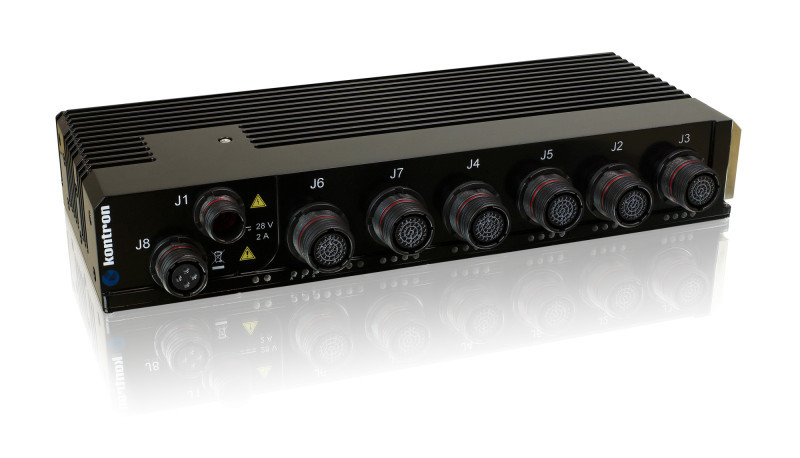 Kontron CERES-2402-PTP Rugged Ethernet Switch für Verteidigungsnetzwerke