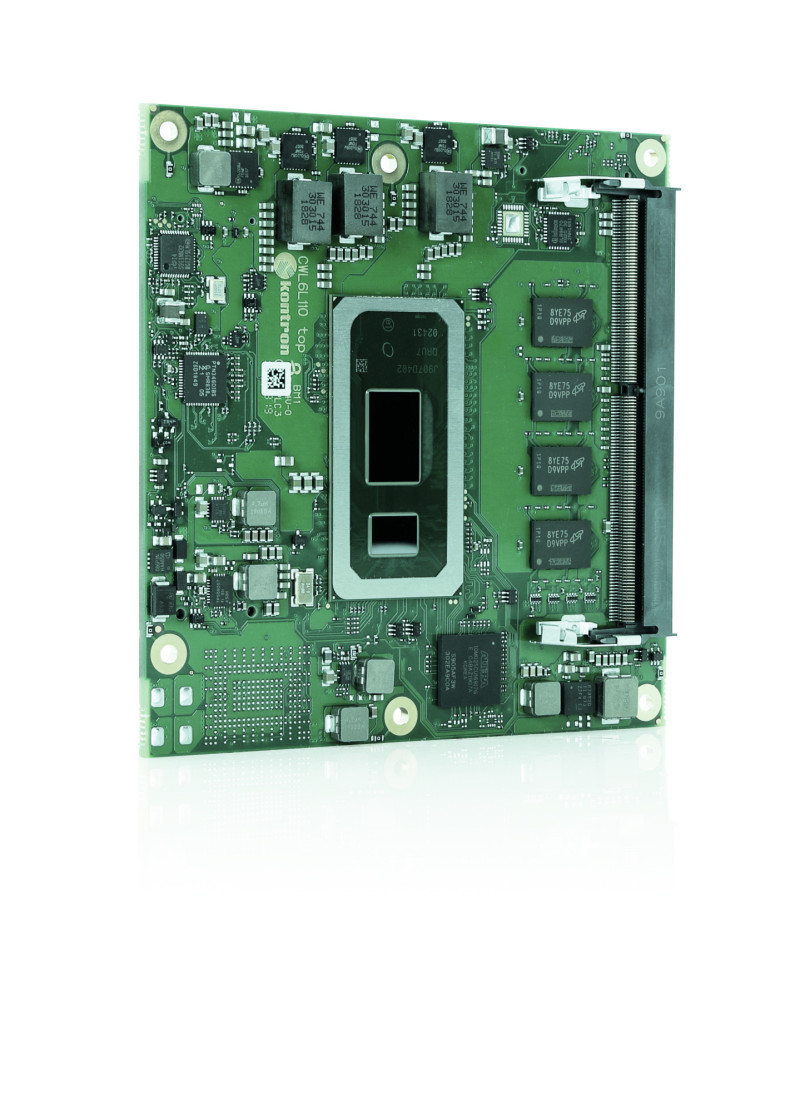 Ab sofort verfügbar: Kontron COM Express® Compact Type 6 mit 8th Gen Intel® Core™ oder Celeron® Prozessoren
