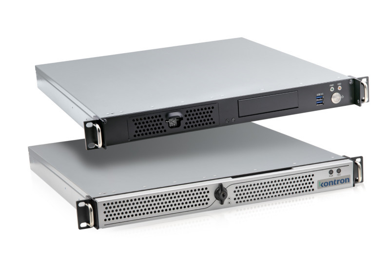 KISS V4 ADL Familie wächst: Kontrons robuster KISS Rackmount-PC im 1U-Format mit hoher Performance und Energieeffizienz