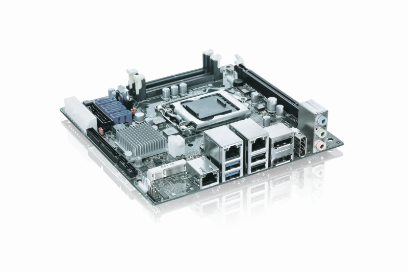New Kontron Embedded mITX Desktop Motherboard - extended features and higher performance in mini format