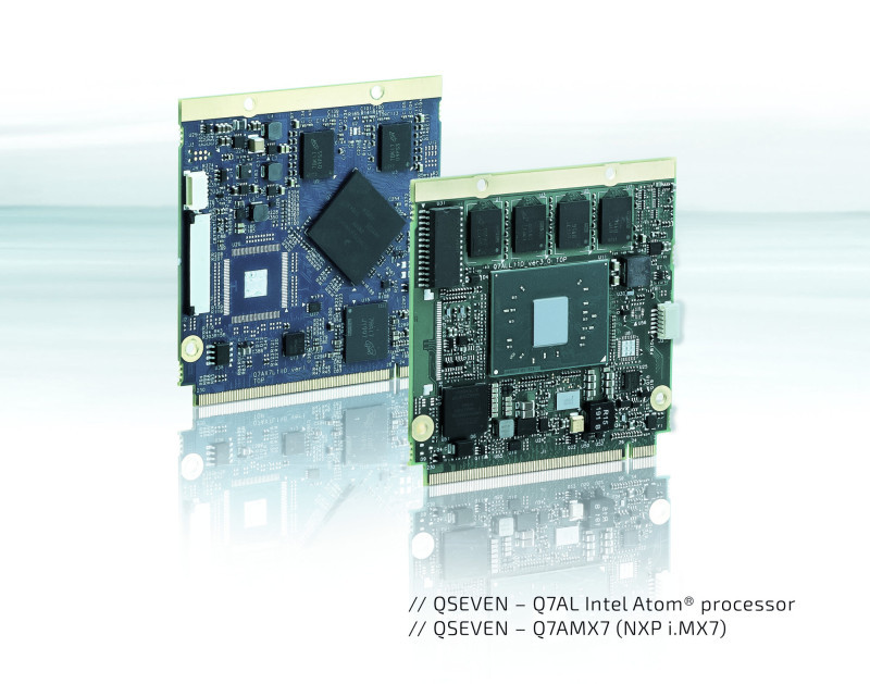 Energy efficient and powerful: Kontron introduces two Qseven Computer-on-Modules (COM)