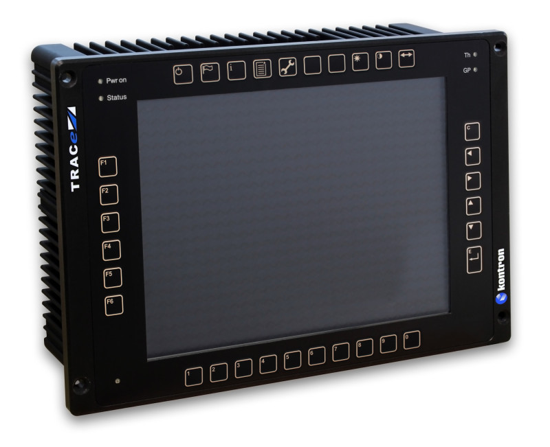 Kontron TRACe HMI is a breakthrough panel PC for trains, offering maximum interoperability for multiple applications