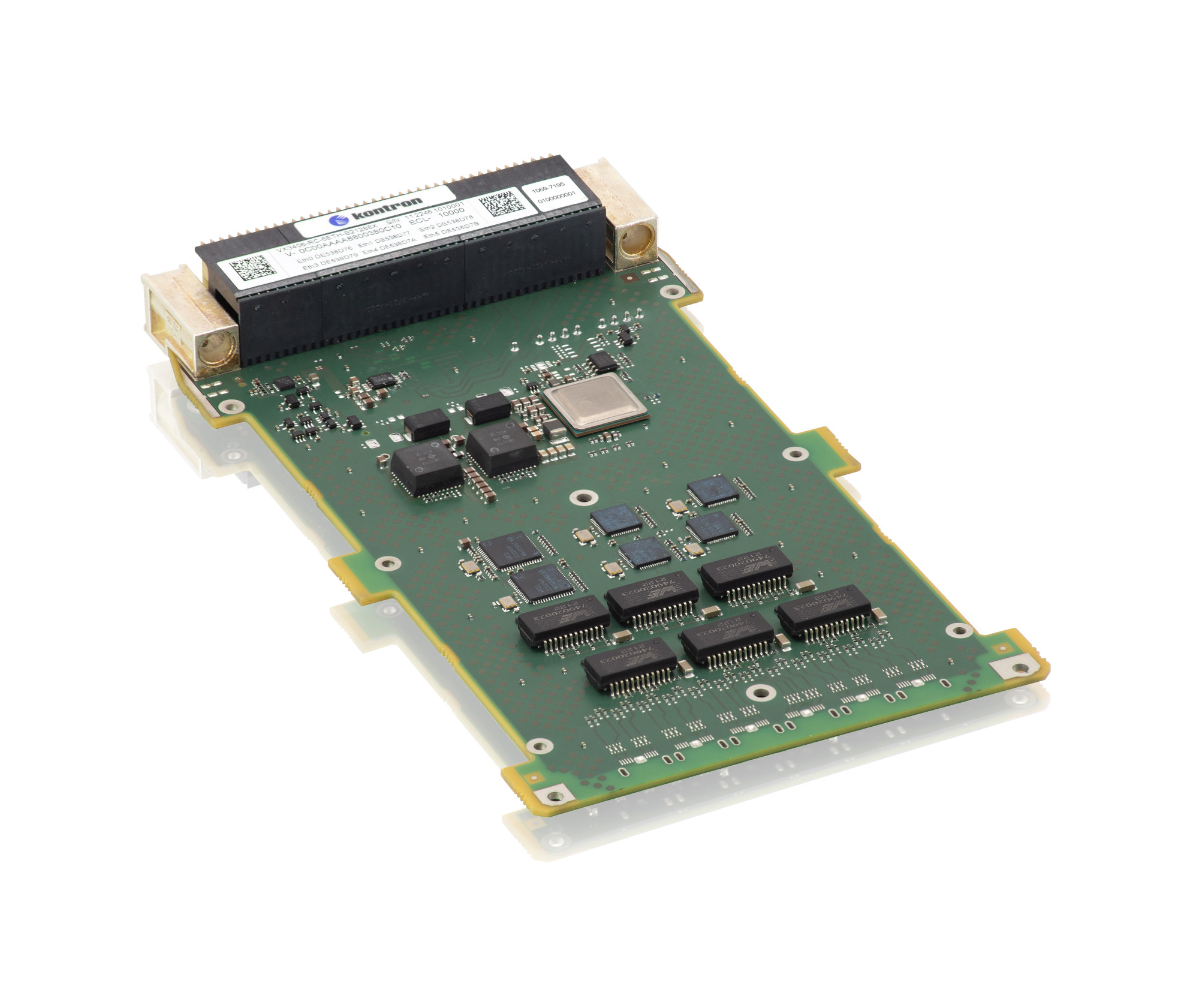 Kontron announces VX3406, 3U VPX card with six Ethernet ports | Kontron